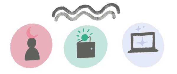 persona, billetera, ordenador